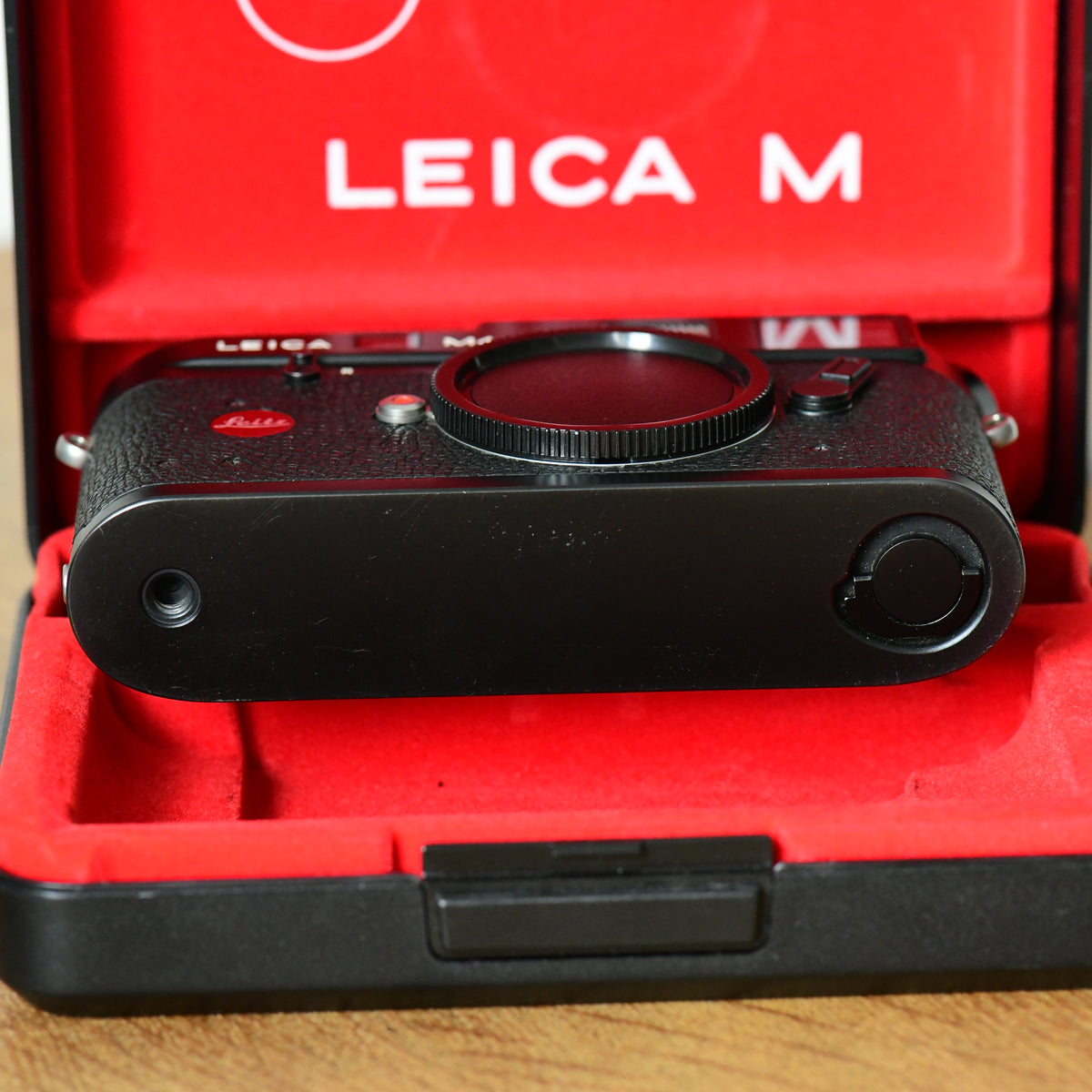 Leica M4-P Black 35mm Rangefinder Camera Body Only w/ Box & Case