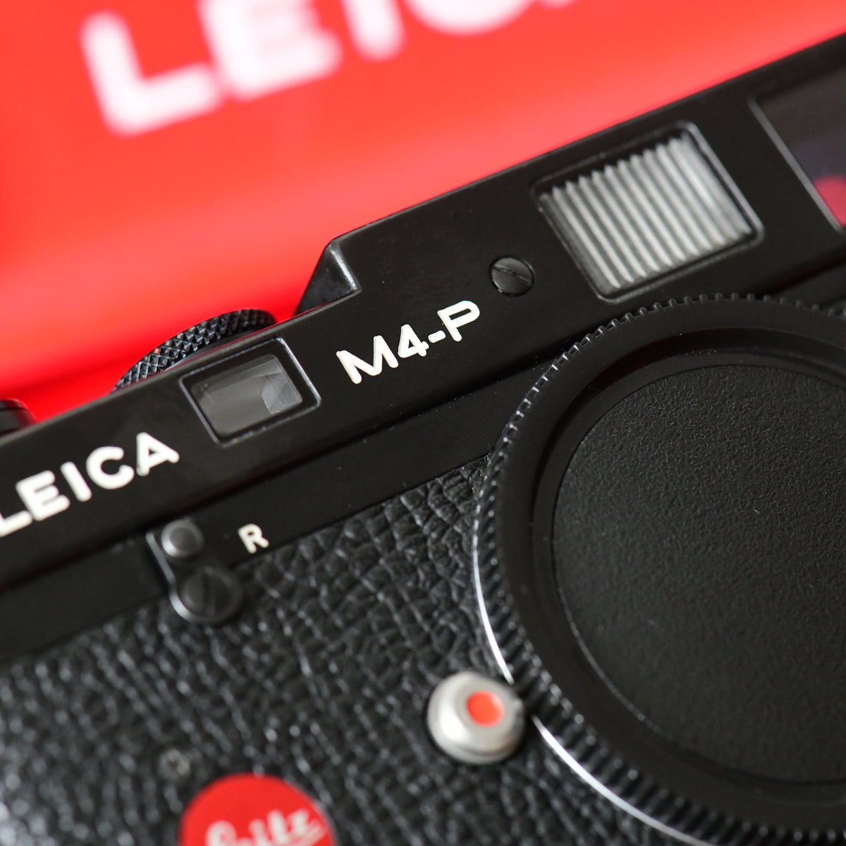 Leica M4-P Black 35mm Rangefinder Camera Body Only w/ Box & Case