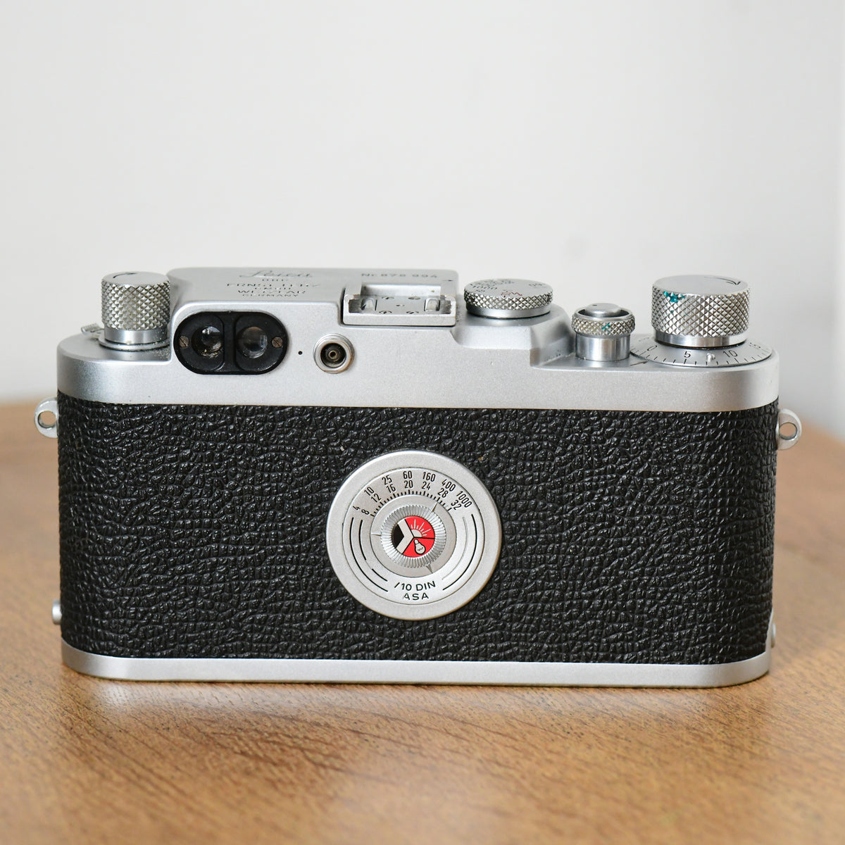 Leica IIIG 35mm Rangefinder Camera + 50mm F2.8 Elmar Lens + Case 3G