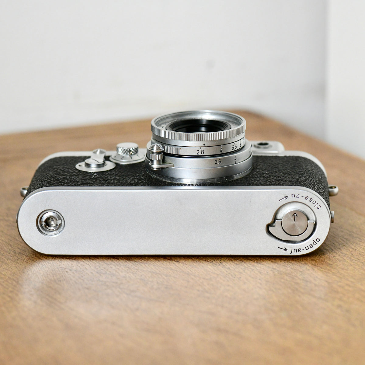 Leica IIIG 35mm Rangefinder Camera + 50mm F2.8 Elmar Lens + Case 3G