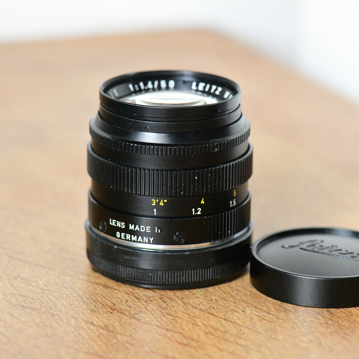 Leica 50mm f/1.4 Summilux-M II Fast Prime Lens Black 11114 Fits M3 M4 M6 M7 etc