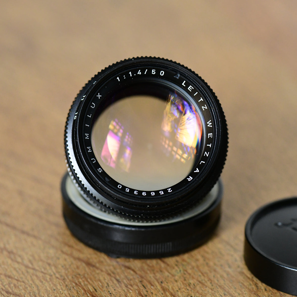 Leica 50mm f/1.4 Summilux-M II Fast Prime Lens Black 11114 Fits M3 M4 M6 M7 etc