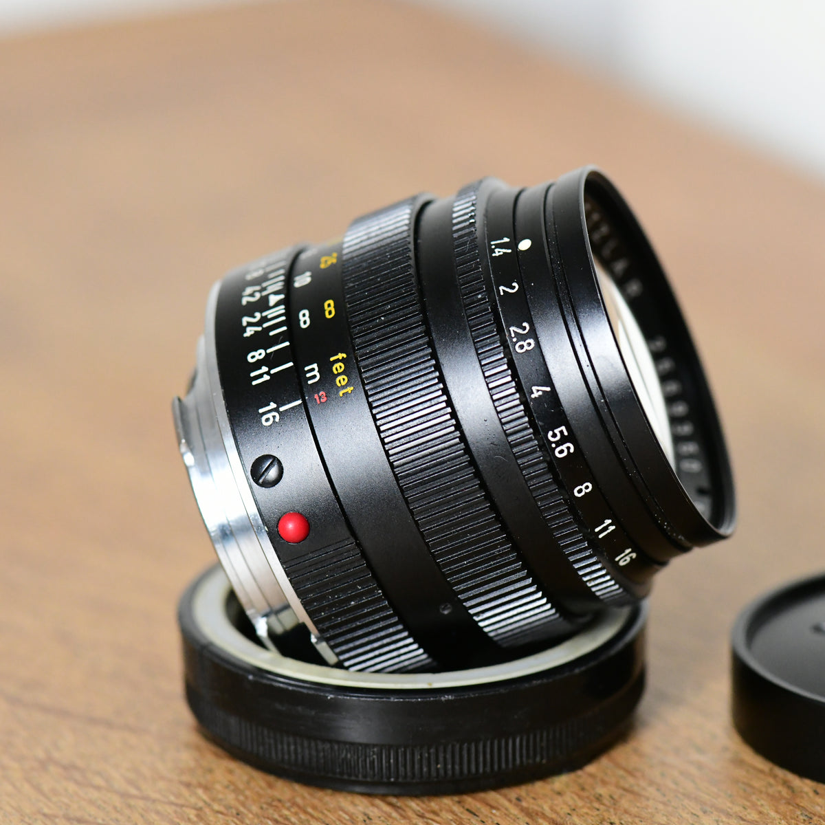 Leica 50mm f/1.4 Summilux-M II Fast Prime Lens Black 11114 Fits M3 M4 M6 M7 etc