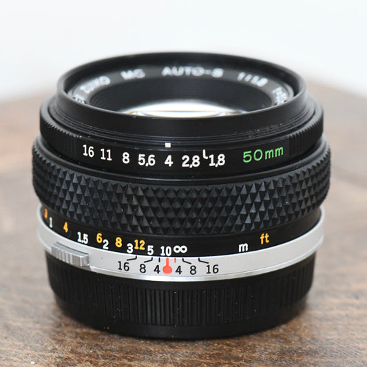 Olympus OM 50mm F1.8 Zuiko S Lens