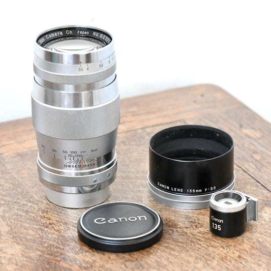 Canon L39 135mm F3.5 Rangefinder Lens LTM M39 Screw Mount Lens