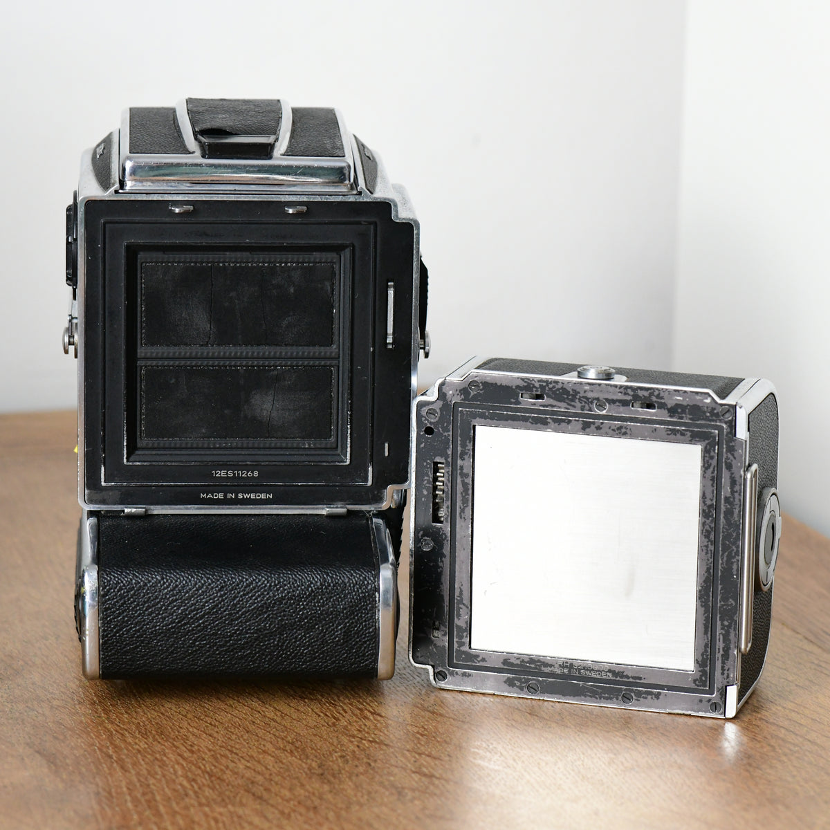 Hasselblad 553ELX 6x6 Medium Format Film Camera + WLF + 120 Back Kit
