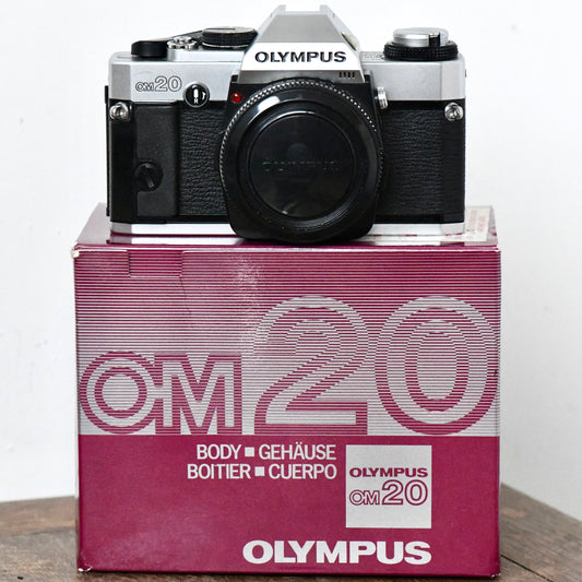 Olympus OM-20 35mm Film Camera Body - Boxed