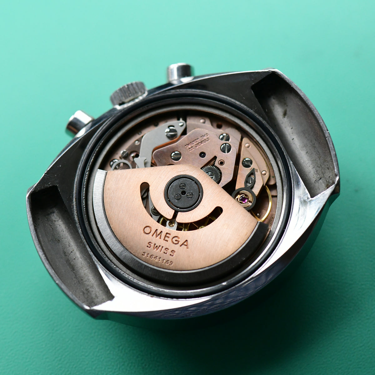 Omega Speedmaster Mark III Automatic Chronograph Black Dial Watch 1971 - Boxed