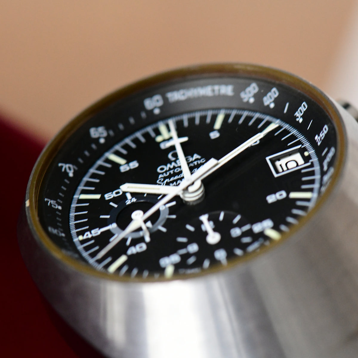 Omega Speedmaster Mark III Automatic Chronograph Black Dial Watch 1971 - Boxed