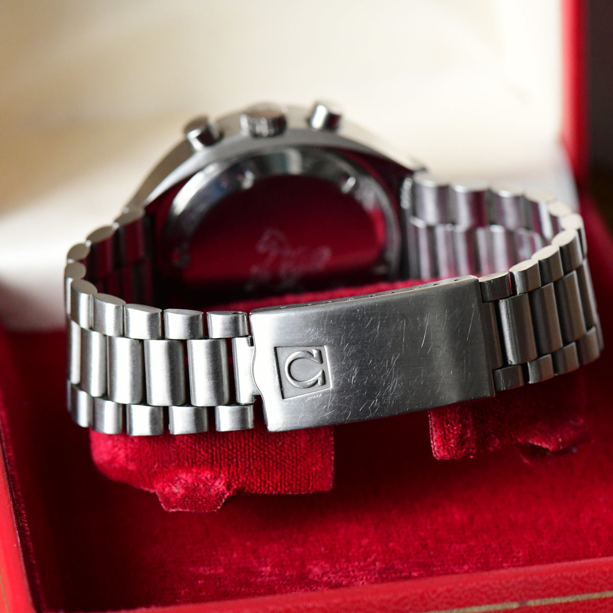 Omega Speedmaster Mark III Automatic Chronograph Black Dial Watch 1971 - Boxed