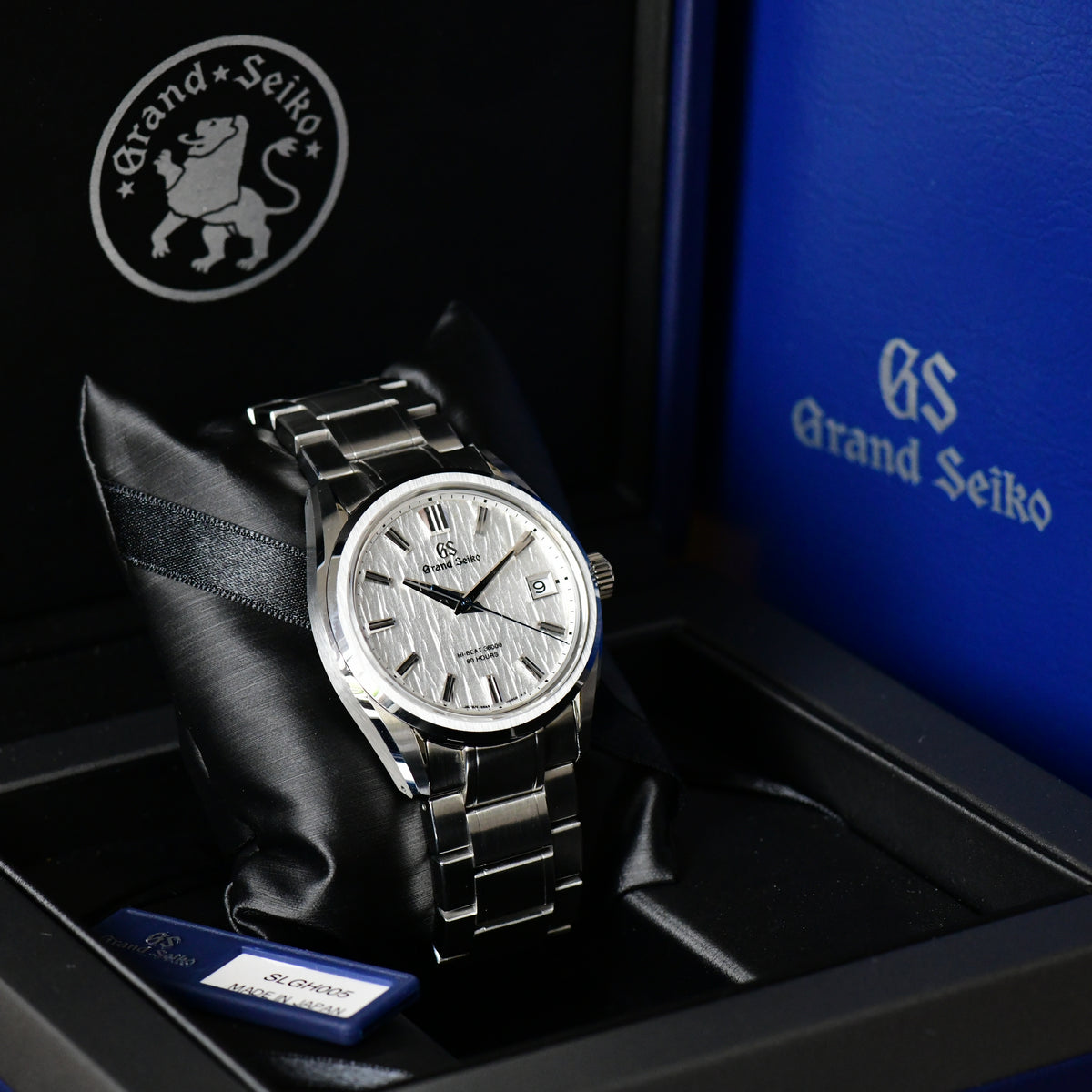 Grand Seiko Evolution 9 Hi-Beat White Birch 2021 Watch SLGH005G - Box & Papers