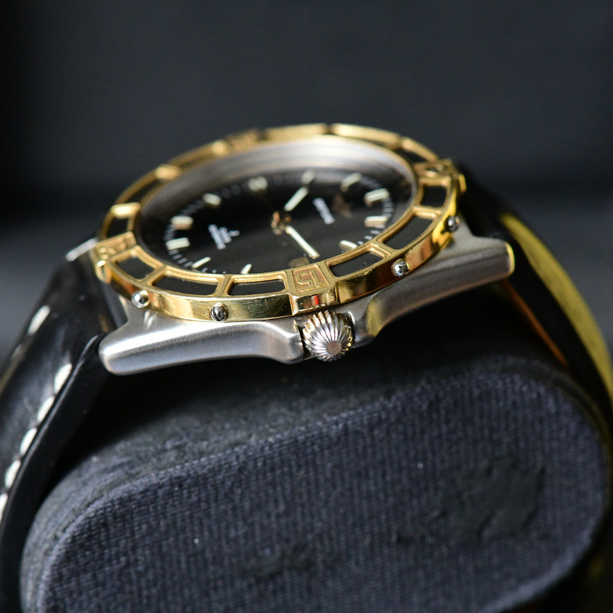 Breitling Cockpit J Class Automatic 80250 Steel & 18K Gold 40mm Black Dial Boxed