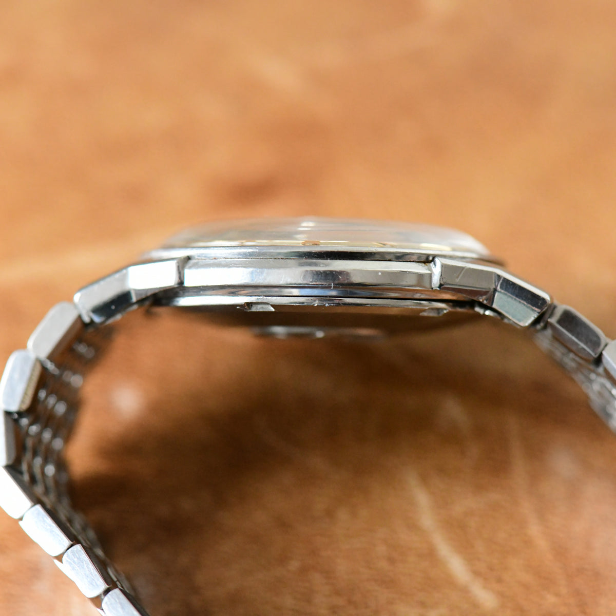 Omega Constellation Pie-Pan Dial Cross Hair Dog Leg Stainless Steel Watch -14902
