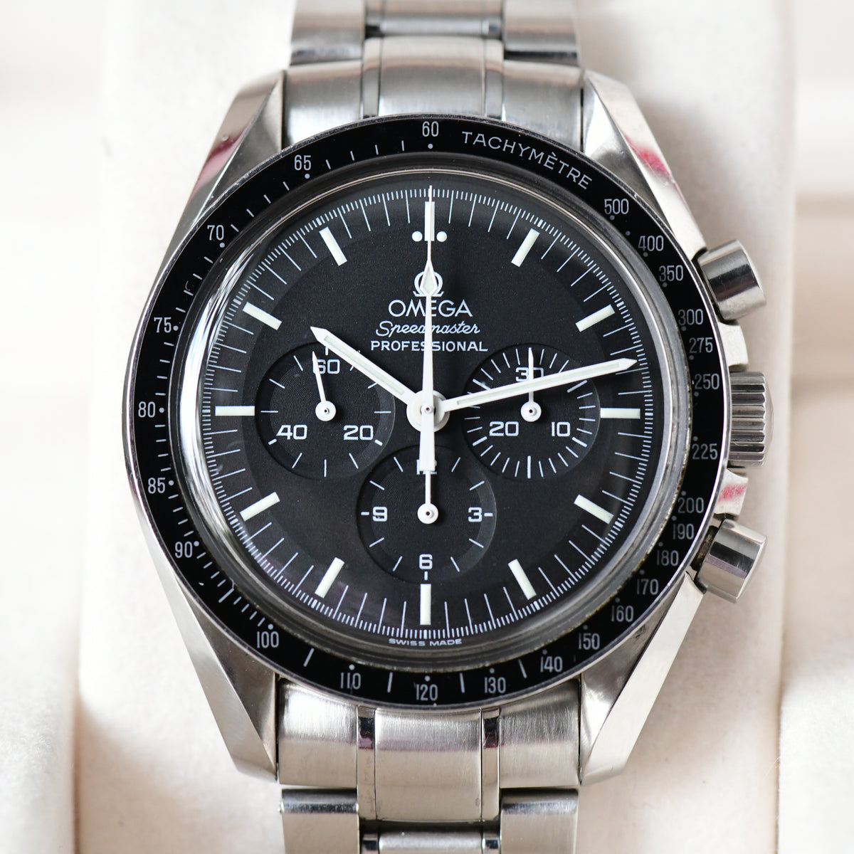 Omega Speedmaster Professional Moonwatch Hesalite Manual Wind 3570.50 Boxed