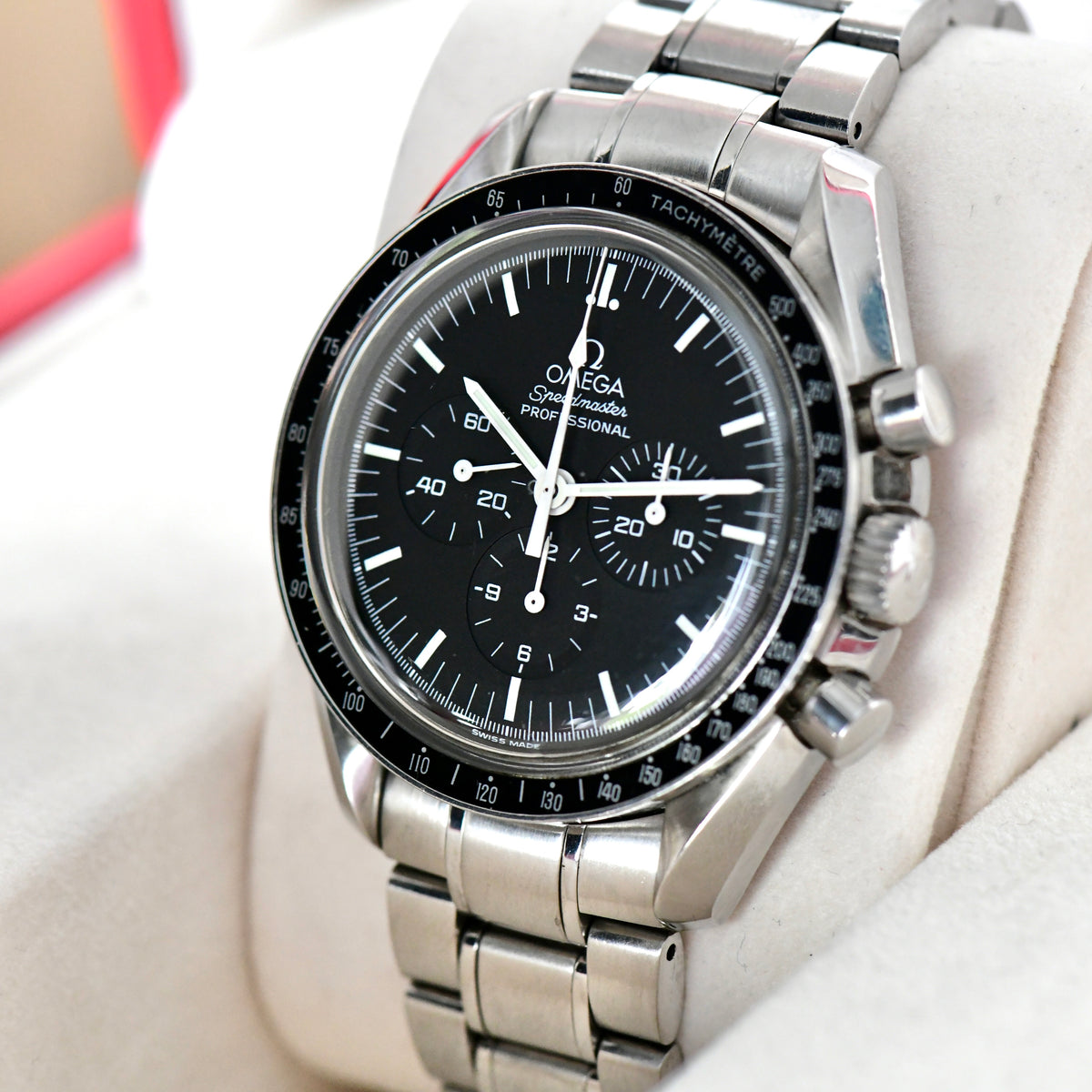 Omega Speedmaster Professional Moonwatch Hesalite Manual Wind 3570.50 Boxed