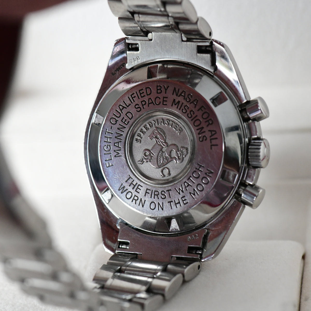 Omega Speedmaster Professional Moonwatch Hesalite Manual Wind 3570.50 Boxed