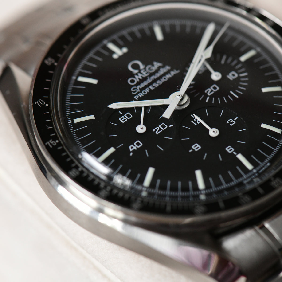 Omega Speedmaster Professional Moonwatch Hesalite Manual Wind 3570.50 Boxed