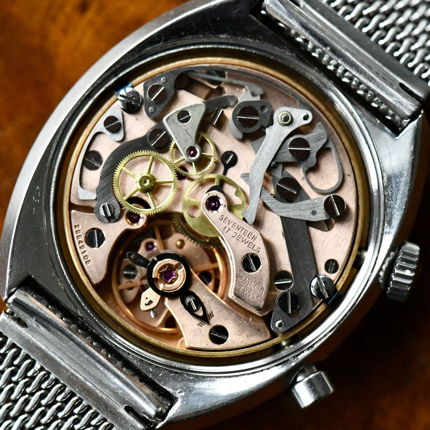 Omega Chronostop Genève 145.009 - 1969 Men's Chronograph Watch Cal.865