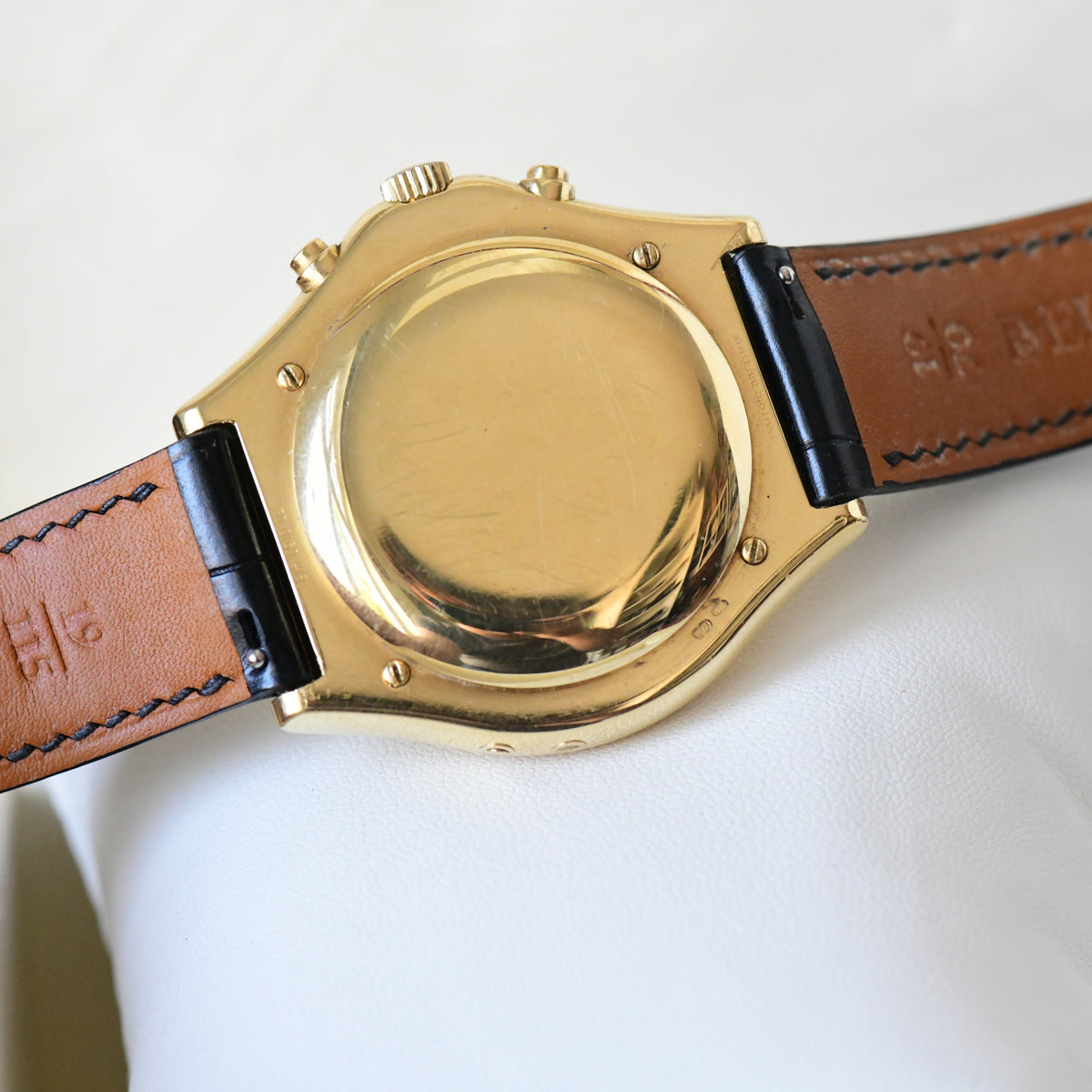 Zenith El Primero Moonphase Triple Date Calendar 18k Solid Gold Chronograph Watch - Boxed