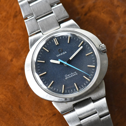 Omega Dynamic Genève Deep Blue 135.033 - 1970 Manual Wind Men's Watch - Cal.601