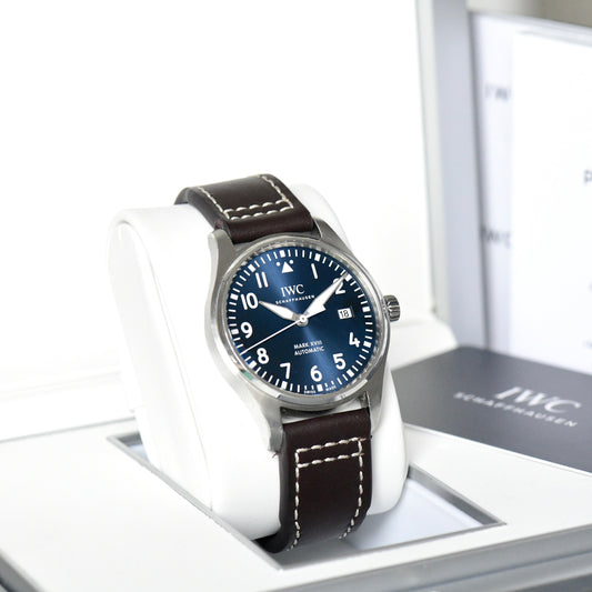 IWC Pilot Mark XVIII Le Petit Prince Blue Dial 2021 IW327010 - Box & Papers