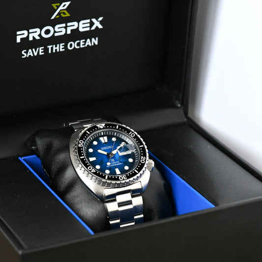 Seiko King Turtle Turtle SRPE39J1 Save the Ocean Manta Ray MADE IN JAPAN - B&P