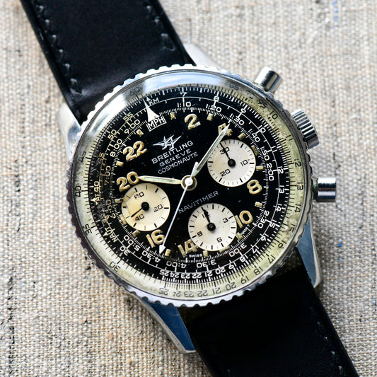 Breitling Navitimer Cosmonaute Ref. 809 Venus 178 1967 Vintage Chronograph Watch