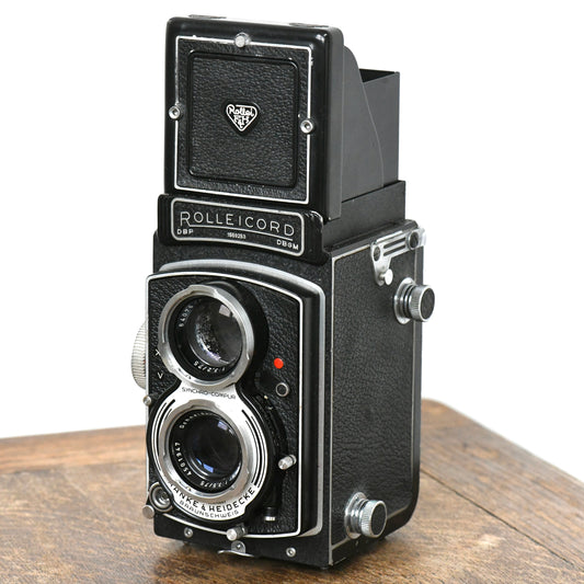 Rolleicord V Model 2 K3E TLR 6x6 Camera w/ 75mm F3.5 Xenar Lens