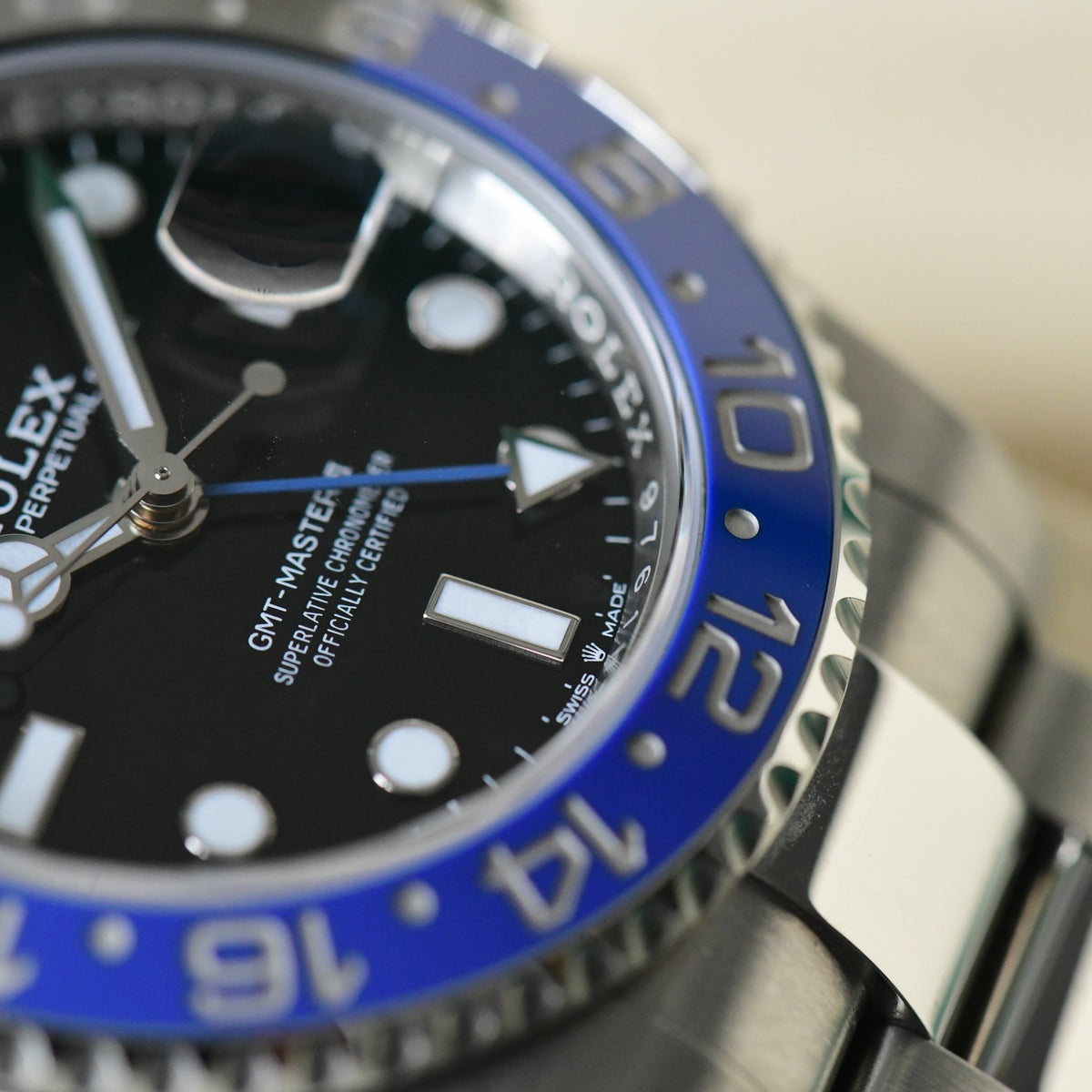 Rolex GMT-Master II 126710BLNR "Batman" Blue Black 2022 Full Set Box and Papers