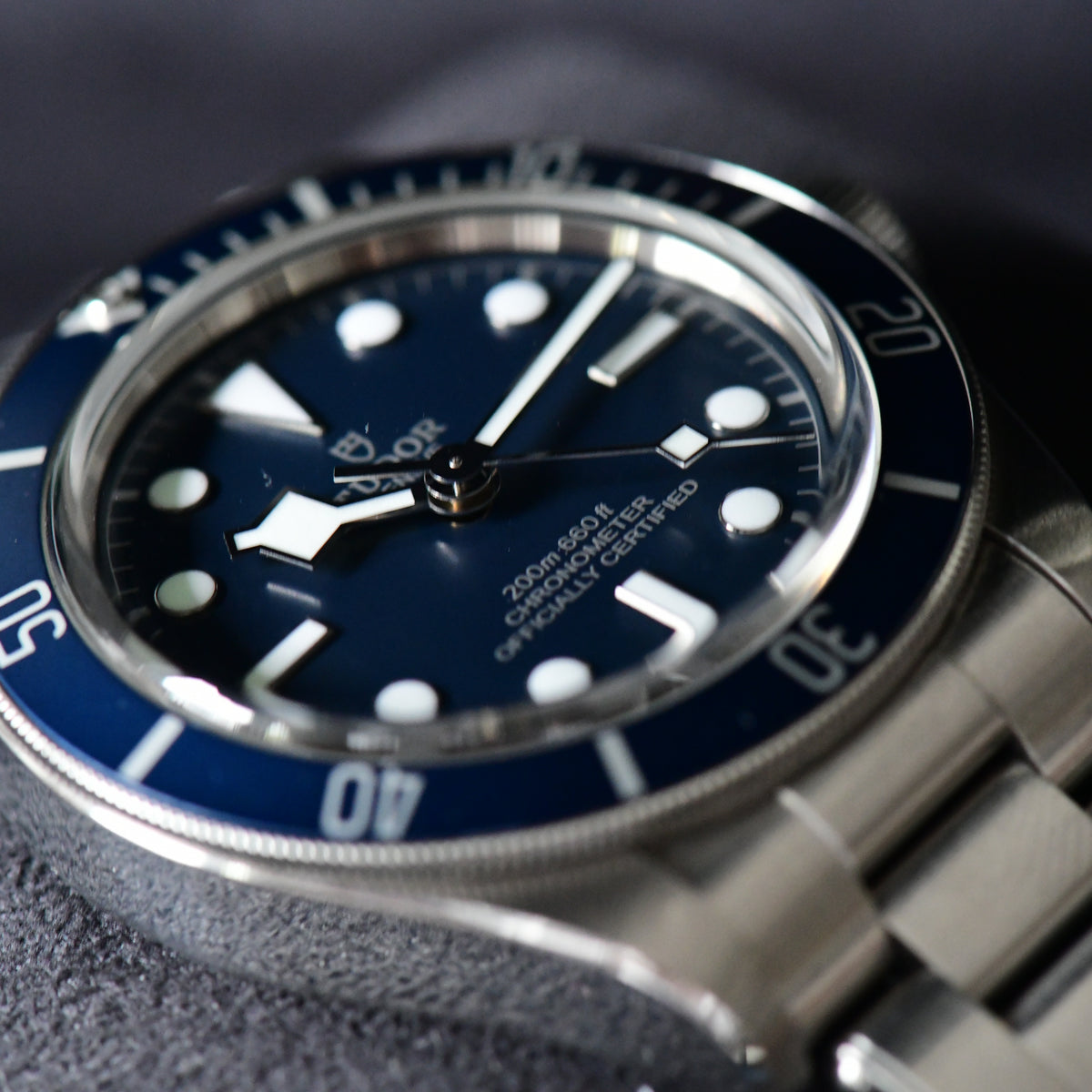Tudor Black Bay 58 Blue Dial 2021 Full Set Dive Watch- 79030B - Boxed & Papers