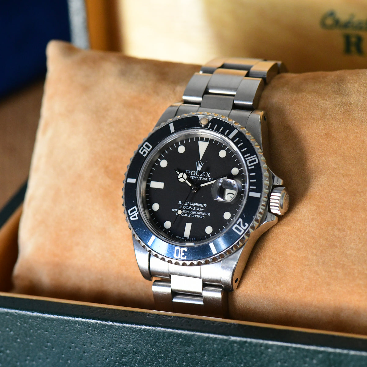 Rolex Submariner Date 16800 Vintage Matte Dial 1983 Stunning Watch - Boxed Set