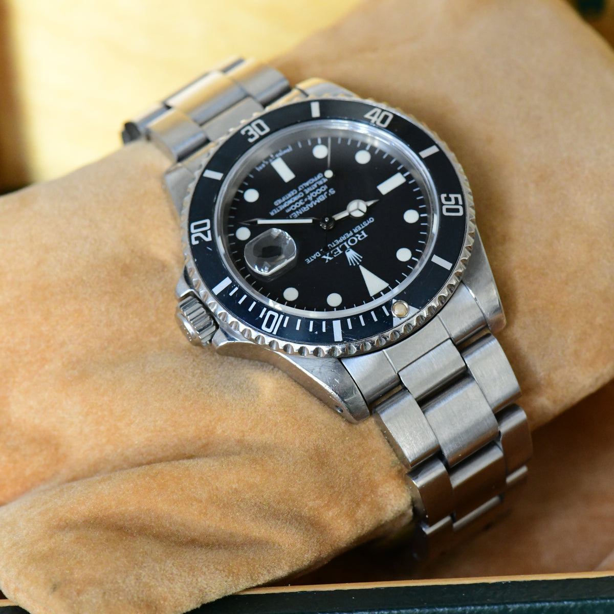 Rolex Submariner Date 16800 Vintage Matte Dial 1983 Stunning Watch - Boxed Set