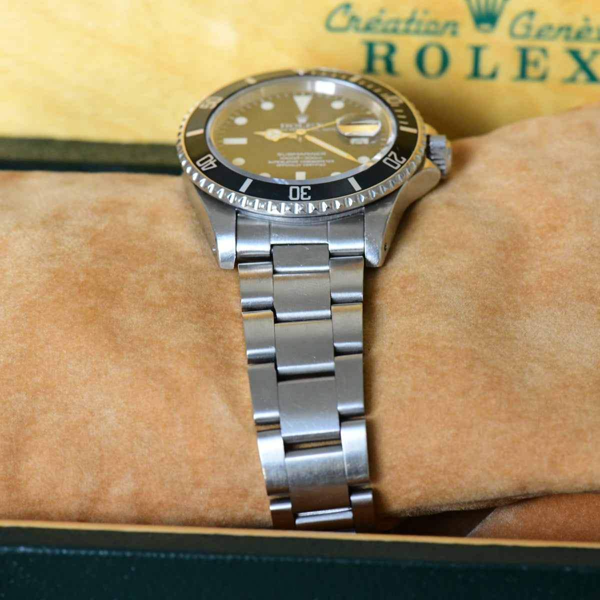 Rolex Submariner Date 16800 Vintage Matte Dial 1983 Stunning Watch - Boxed Set