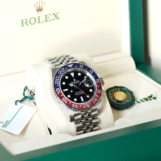 Rolex GMT-Master II 126710BLRO "Pepsi" Jubilee - 2019 Full Set - Box & Papers