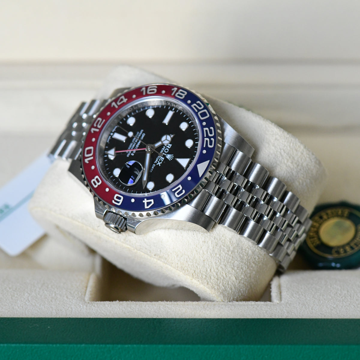 Rolex GMT-Master II 126710BLRO "Pepsi" Jubilee - 2019 Full Set - Box & Papers