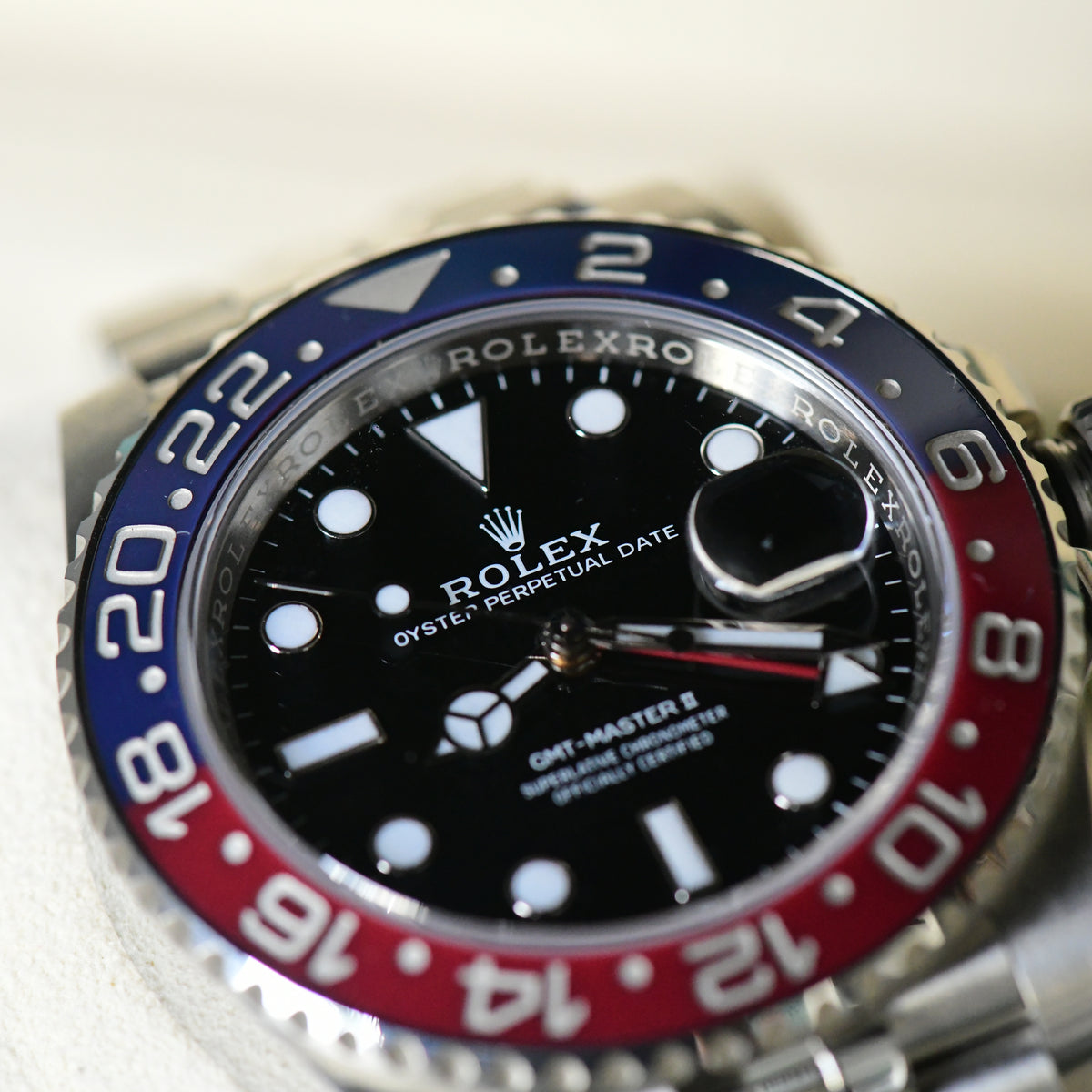 Rolex GMT-Master II 126710BLRO "Pepsi" Jubilee - 2019 Full Set - Box & Papers