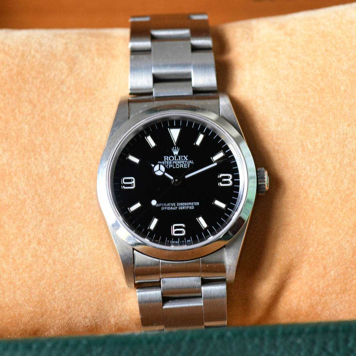 Rolex Explorer 14270 36mm Neo Vintage 1995 W Serial Lovely Set - Boxed & Papers