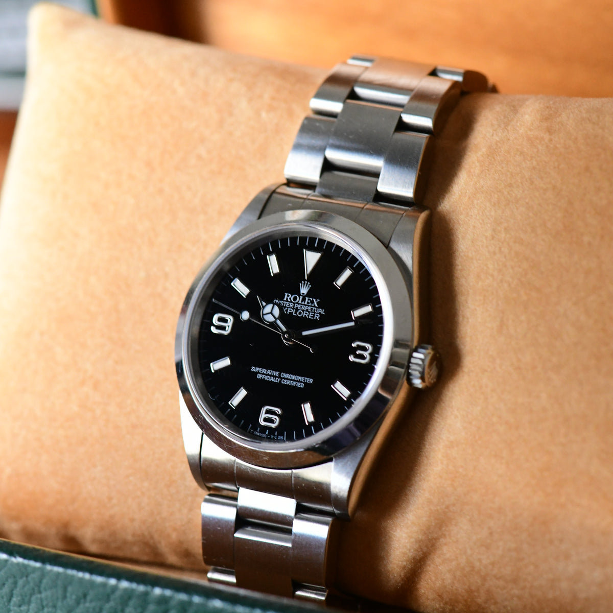 Rolex Explorer 14270 36mm Neo Vintage 1995 W Serial Lovely Set - Boxed & Papers