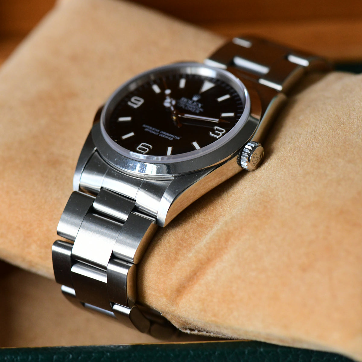 Rolex Explorer 14270 36mm Neo Vintage 1995 W Serial Lovely Set - Boxed & Papers