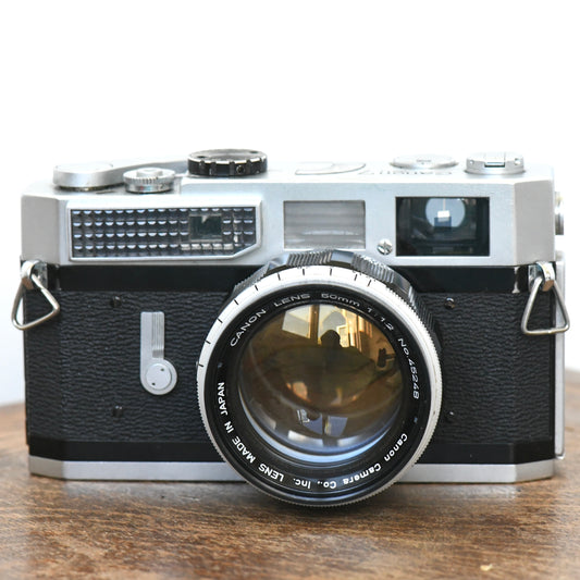 Canon Model 7 Rangefinder 35mm Film Camera + 50mm F1.2 Super Fast L39 LTM Lens