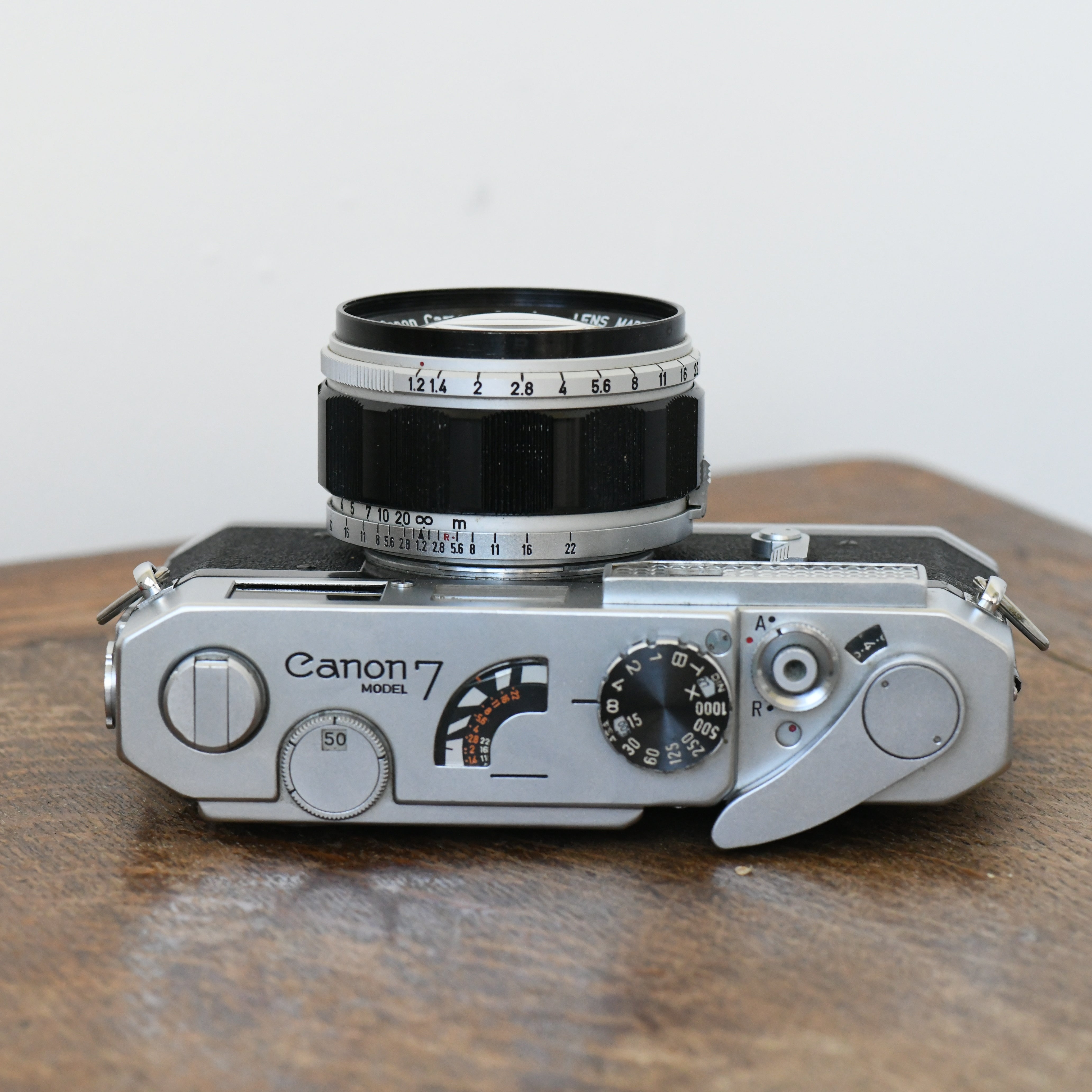 Canon MODEL 7 / CANON LENS 50mm F1.2 L39 Canon 7 + 50mm f/1.2 L39