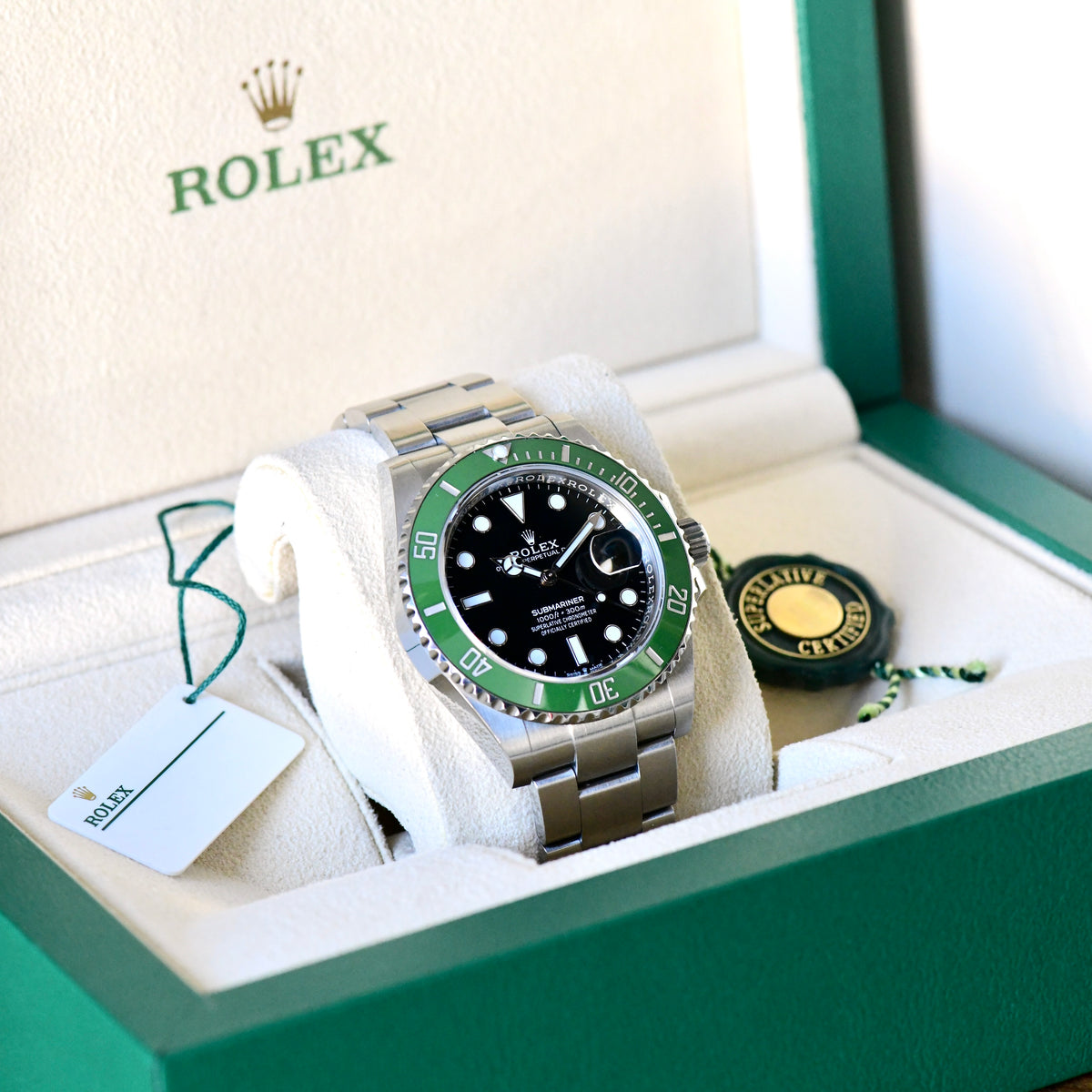 Rolex Submariner Date 126610LV Starbucks Mk2 Ceramic 2023 Full Set Box & Papers