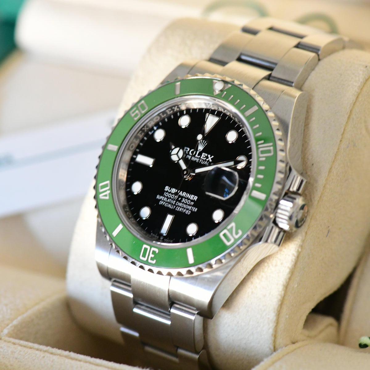 Rolex Submariner Date 126610LV Starbucks Mk2 Ceramic 2023 Full Set Box & Papers