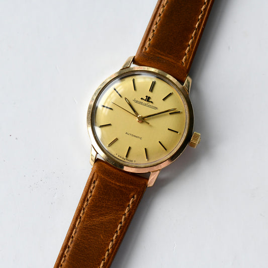 Jaeger Le-Coultre Automatic 9K Solid Gold 34mm ref 396 Cal K882