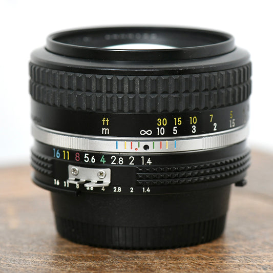 Nikon 50mm F1.4 AI Nikkor Manual Focus Prime Lens - Fits FM2 FE2 F3 F2 FM FE etc