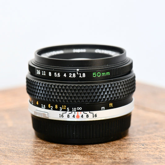 Olympus OM 50mm F1.8 Zuiko S Lens