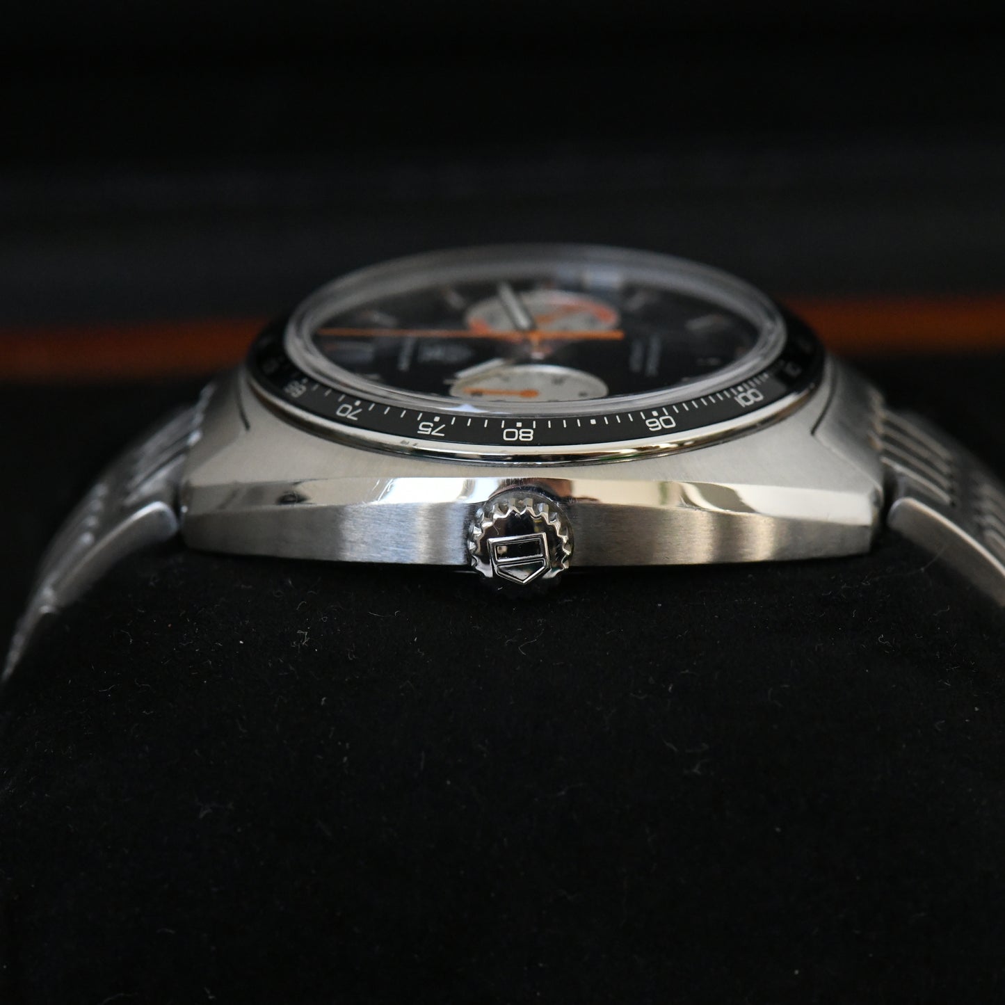 TAG Heuer Autavia Men's Chronograph Reverse Panda Watch CY2111 - Boxed & Papers