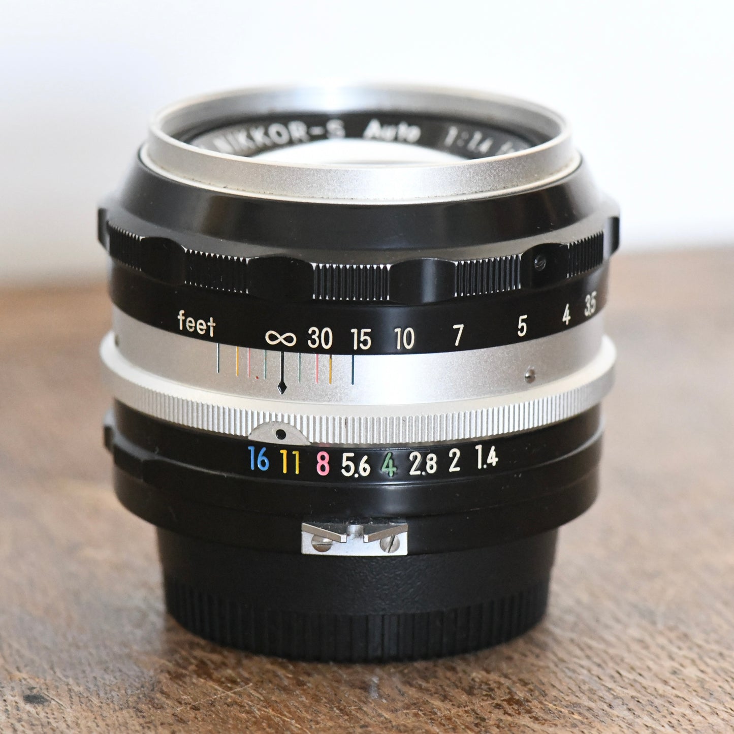 Nikon 50mm f/1.4 Nikkor S Nippon Kogaku Pre Ai Fast Manual Focus Prime Lens