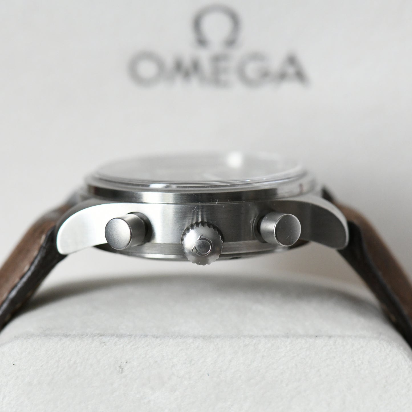 Omega Dynamic III Chronograph Automatic Black Dial Watch Ref 5240.50 - Boxed