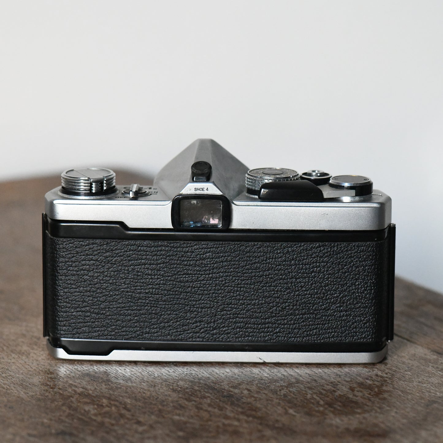 Olympus OM-1N Silver 35mm Film SLR Camera + 50mm F1.8 Zuiko Lens New Light Seals